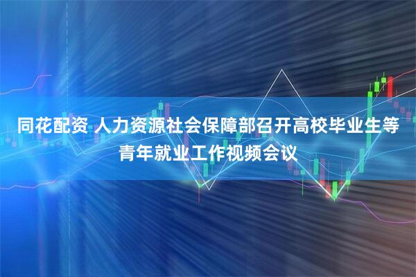 同花配资 人力资源社会保障部召开高校毕业生等青年就业工作视频会议