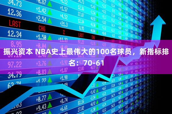 振兴资本 NBA史上最伟大的100名球员，新指标排名：70-61