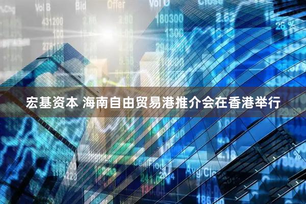 宏基资本 海南自由贸易港推介会在香港举行
