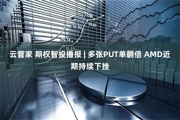 云管家 期权智投播报 | 多张PUT单翻倍 AMD近期持续下挫